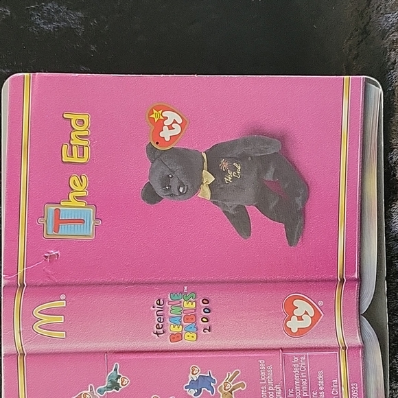 TY 2000 McDonald's Teenie Beanie The End: The End the bear - Picture 6 of 7